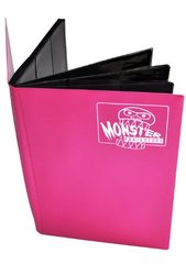 Monster Protectors 9 Pocket Matte Pink Binder