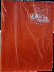 Monster Protectors 9 Pocket Orange Binder