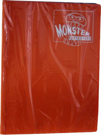 Monster Protectors 9 Pocket Orange Binder