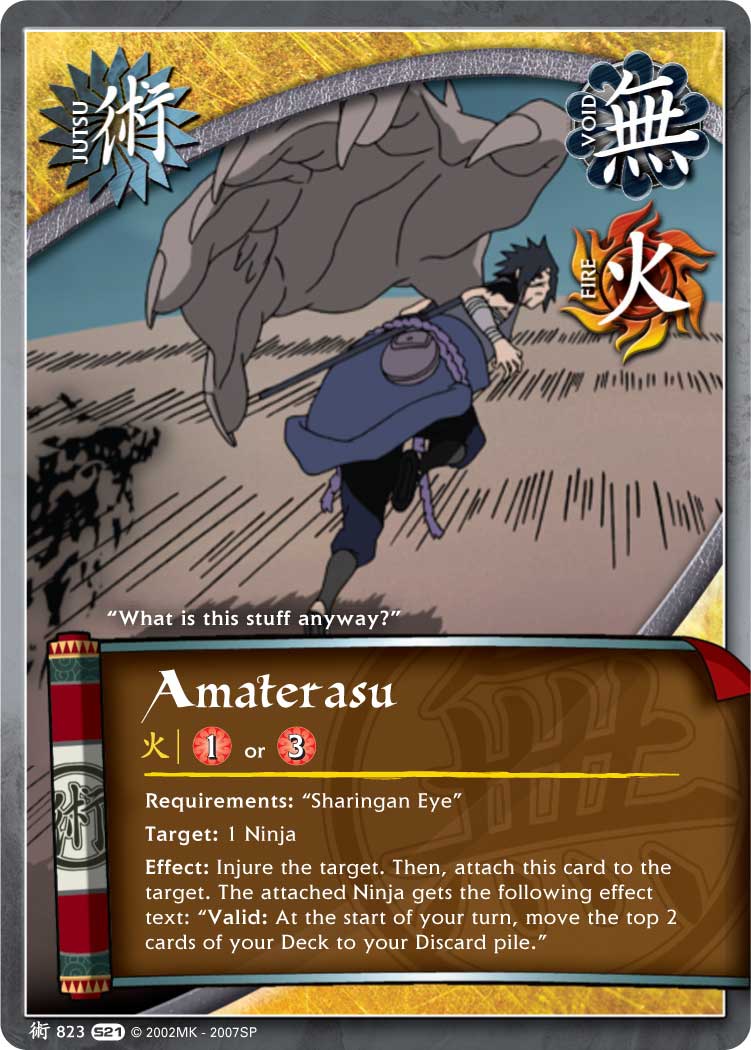 Amaterasu - J-823 - Common - 1st Edition