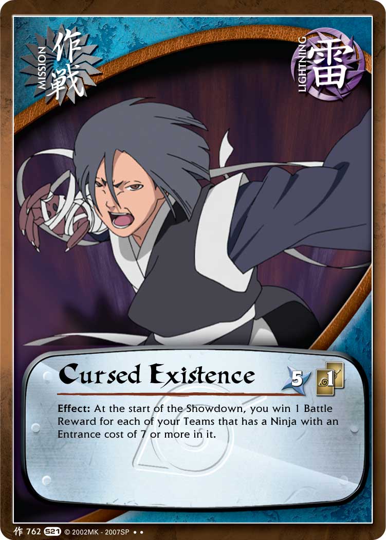 Cursed Existence - M-762 - Rare - 1st Edition