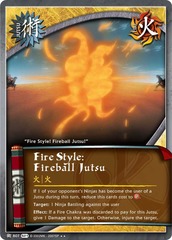 Fire Style: Fireball Jutsu - J-807 - Rare - 1st Edition