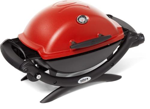 Weber - Q 1200 Gas Grill - RED
