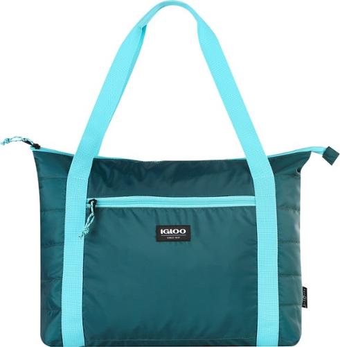 Igloo - Packable Puffer Cooler - Medium - TEAL/BLUE