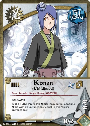 Konan (Childhood) - N-1136 - Common - 1st Edition