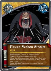 Poison Senbon Stream - J-822 - Uncommon - 1st Edition