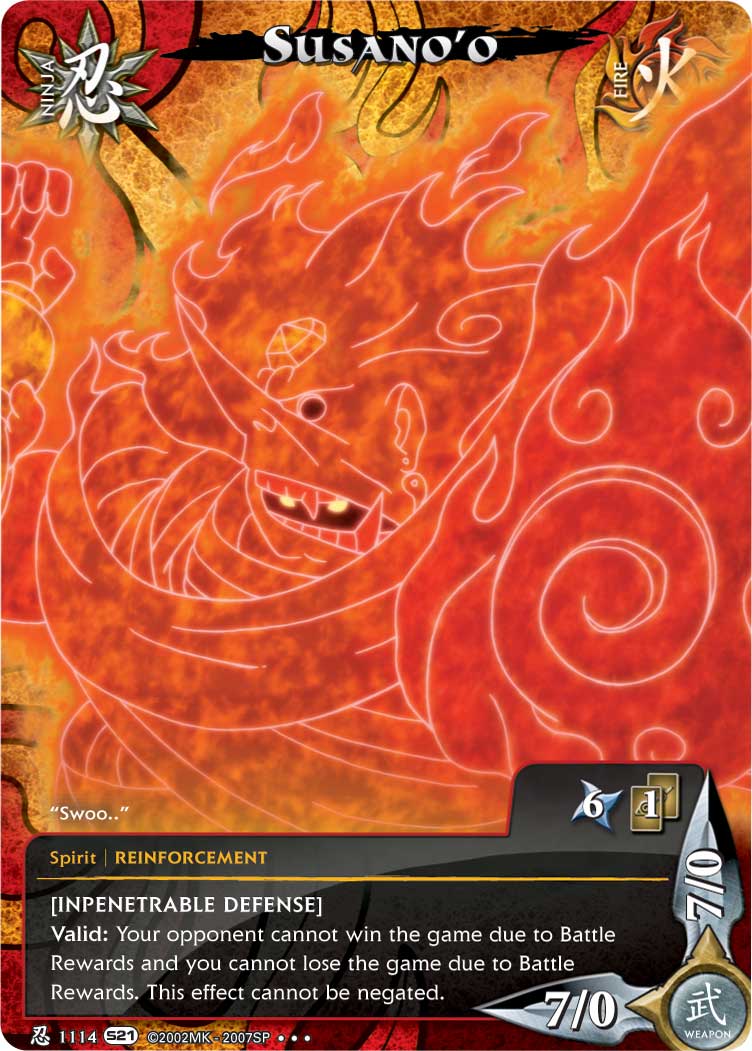 Susanoo - N-1114 - Super Rare - 1st Edition - Foil
