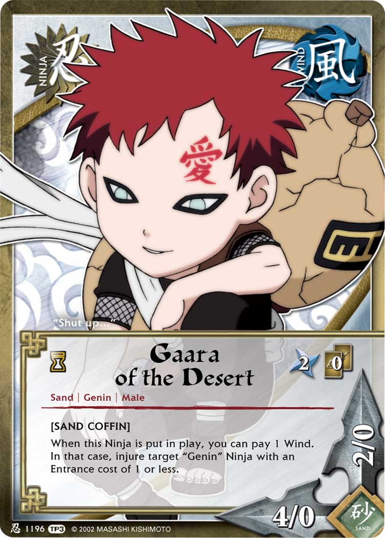 Gaara of the Desert