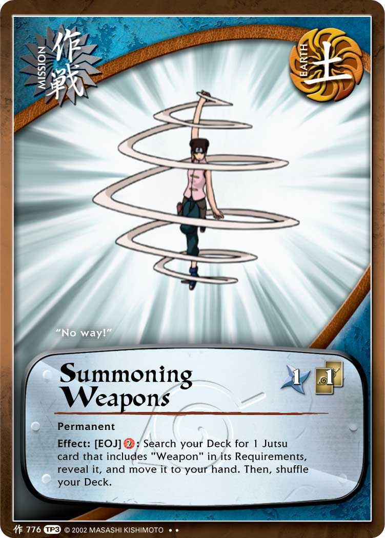Summoning Weapons