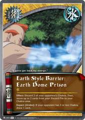 Earth Style Barrier: Earth Dome Prison - J-859 - Uncommon - 1st Edition