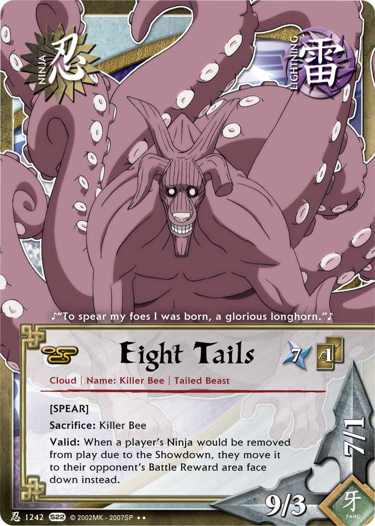 Eight Tails - N-1242 - Rare - 1st Edition
