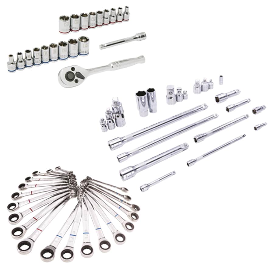 Kobalt - undefined - Ratchet & Extensions Set