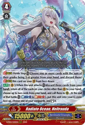 Radiate Ocean, Heltrauda - D-PS01/020EN - RRR
