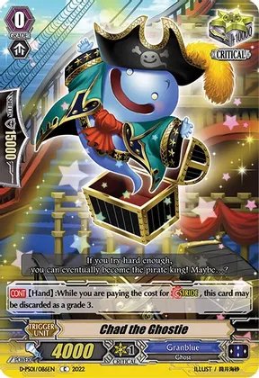 Chad the Ghostie - D-PS01/086EN - C