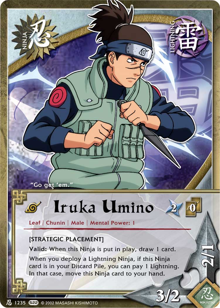 Iruka Umino - N-1235 - Common - 1st Edition
