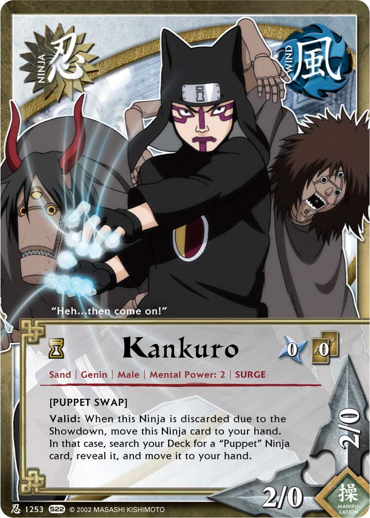 Kankuro - N-1253 - Common - 1st Edition