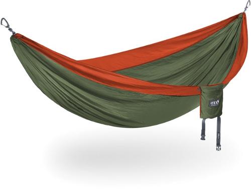 ENO - DoubleNest Hammock - OLIVE/ORANGE