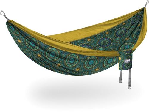 ENO - DoubleNest Print Hammock - MANTRA/GOLD