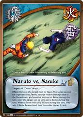 Naruto vs. Sasuke - M-796 - Super Rare - 1st Edition - Foil