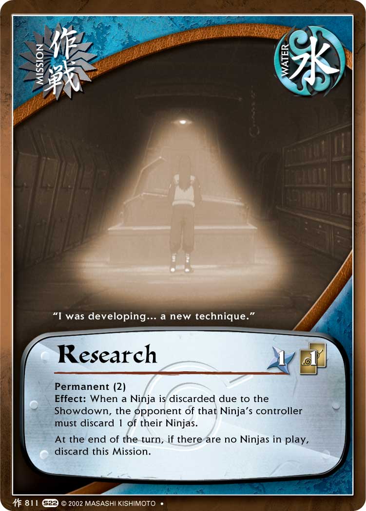 Research - M-811 - Uncommon - 1st Edition