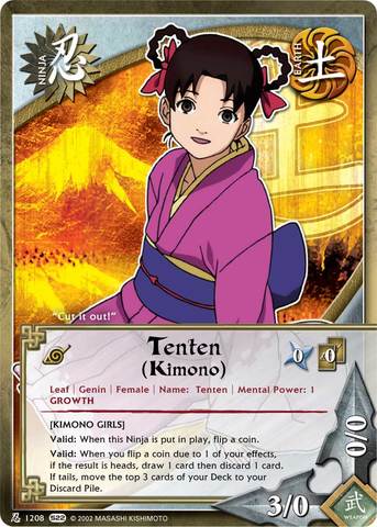 Tenten (Kimono) - N-1208 - Common - 1st Edition