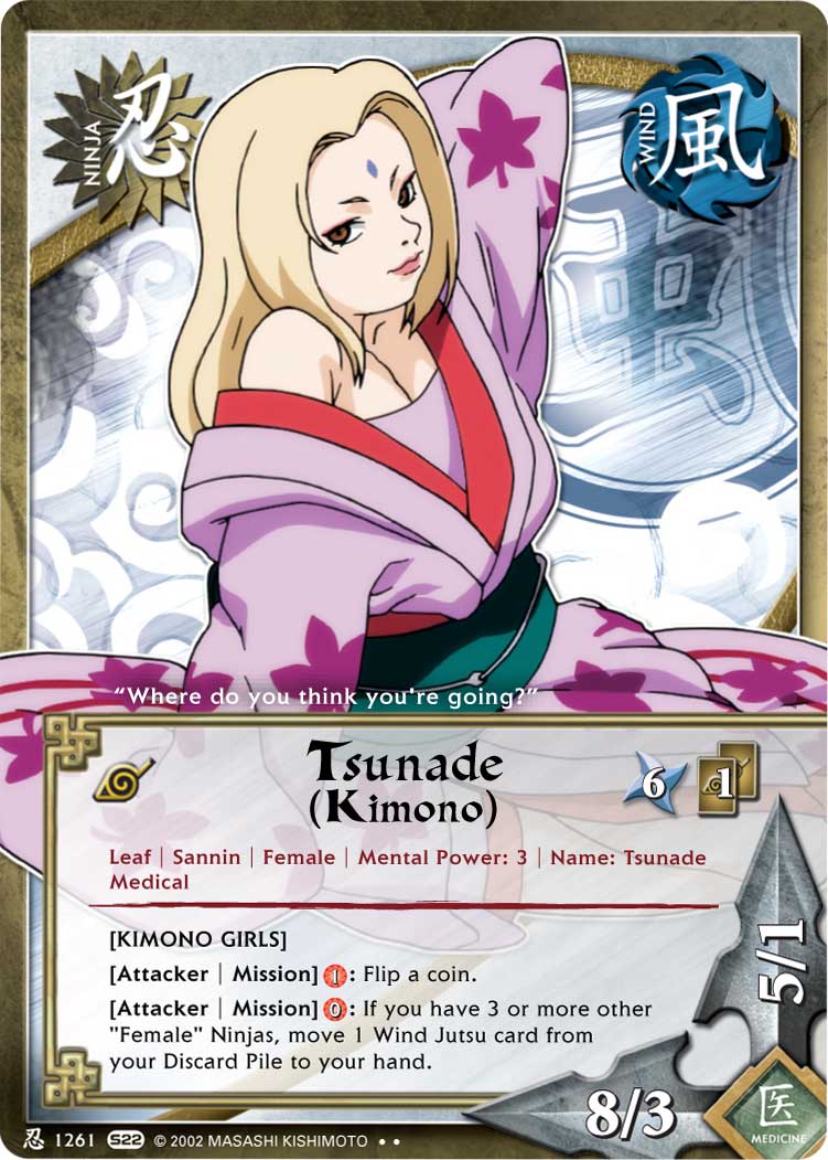 Tsunade (Kimono) - N-1261 - Rare - 1st Edition