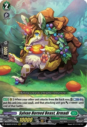 Sylvan Horned Beast, Armadi - D-SS02/010EN - RRR
