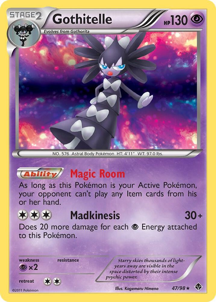 Gothitelle - 47/98 - Holo Rare