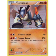 Terrakion - 63/98 - Holo Rare