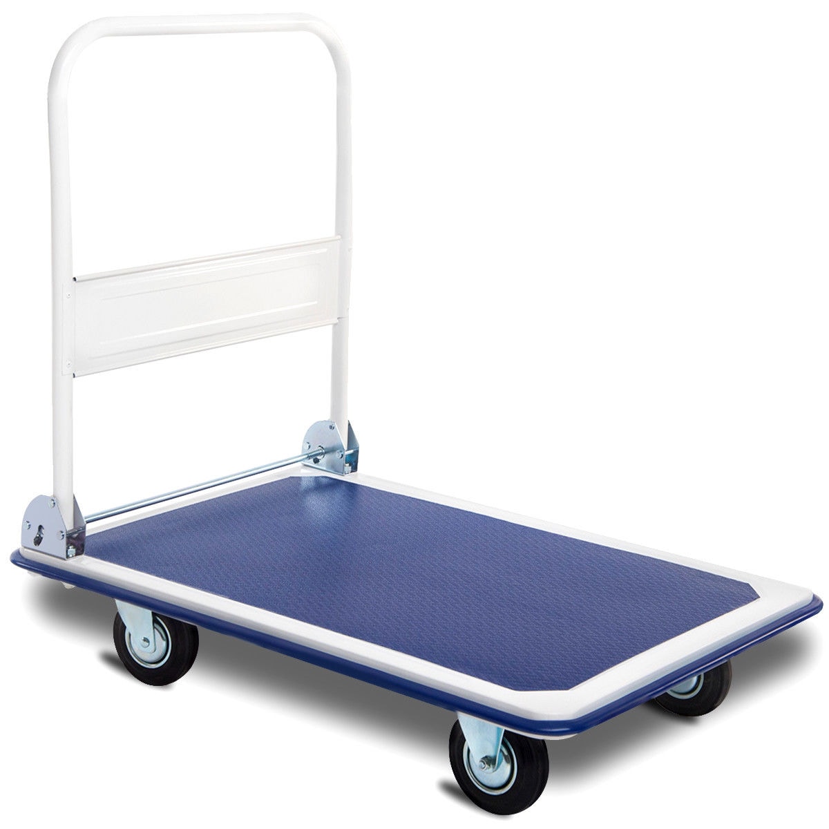Goplus - TL30121 - 34.6-in Shelf Utility Cart