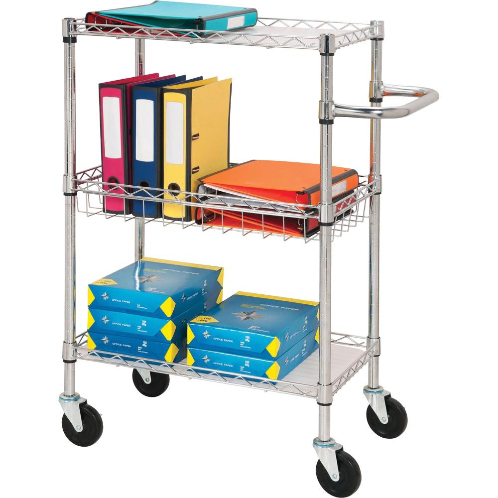 Lorell - LLR84859 - 6.75-in Rack Utility Cart