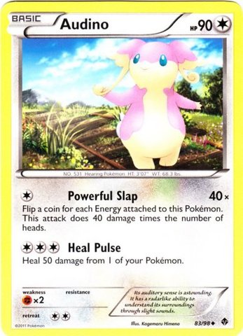 Audino - 83/98 - Uncommon