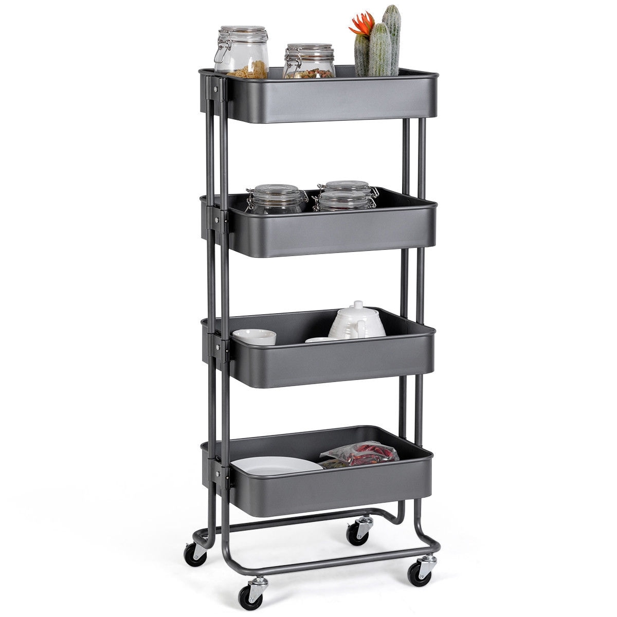 CASAINC - WF-HW57747 - 42-in-Drawer Shelf Utility Cart