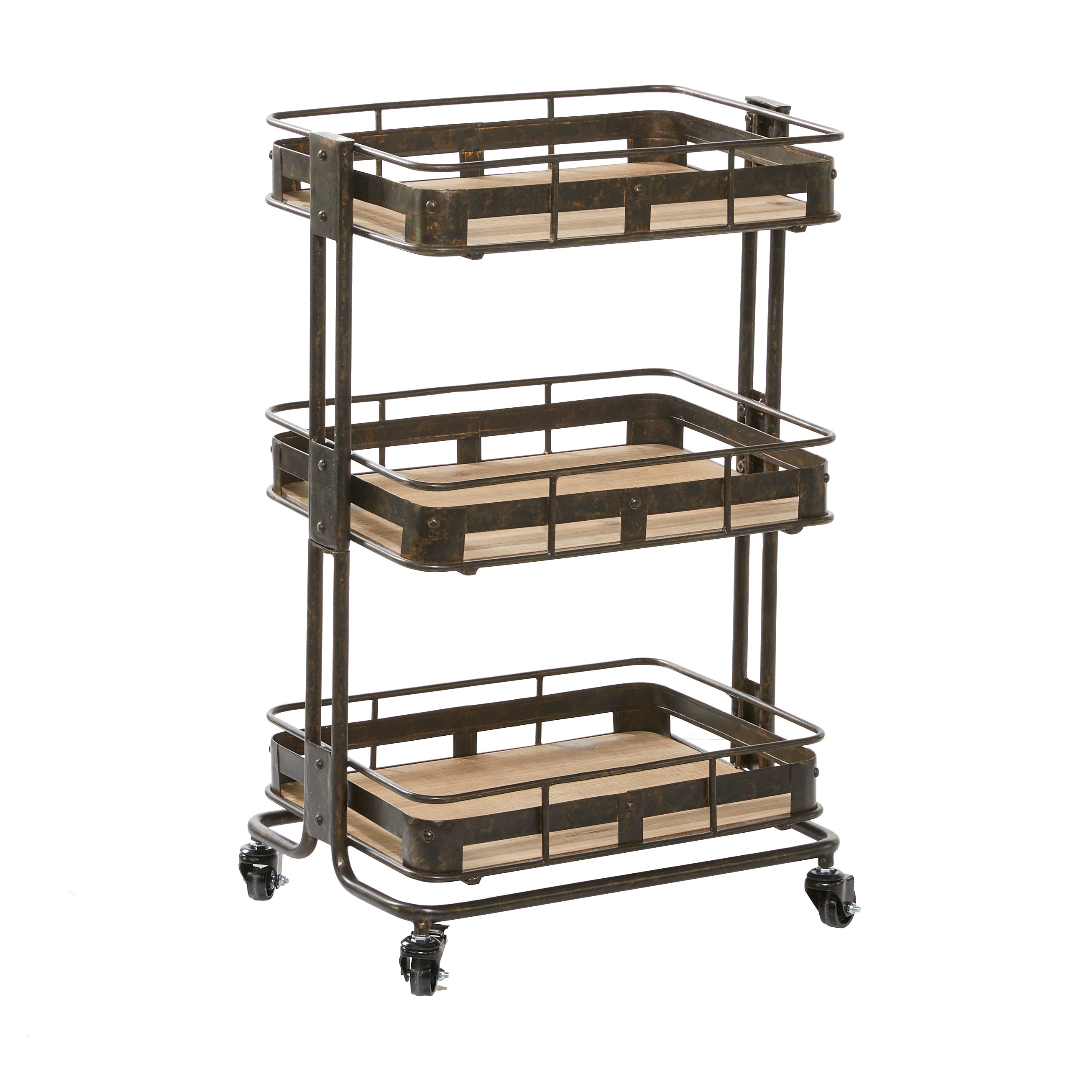 Grayson Lane - 43408 - 15.5-in Rack Utility Cart