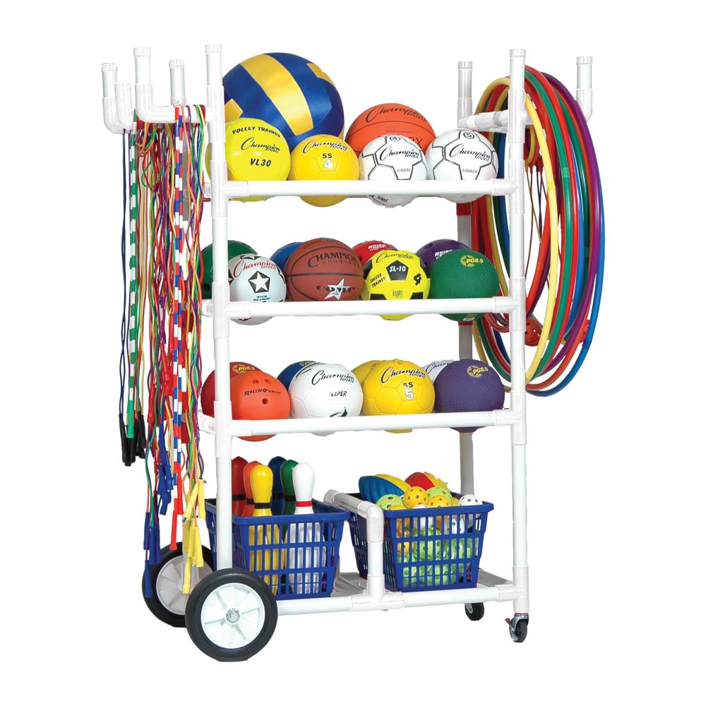 Champion Sports - CHSTWCART - 59-in Rack Utility Cart