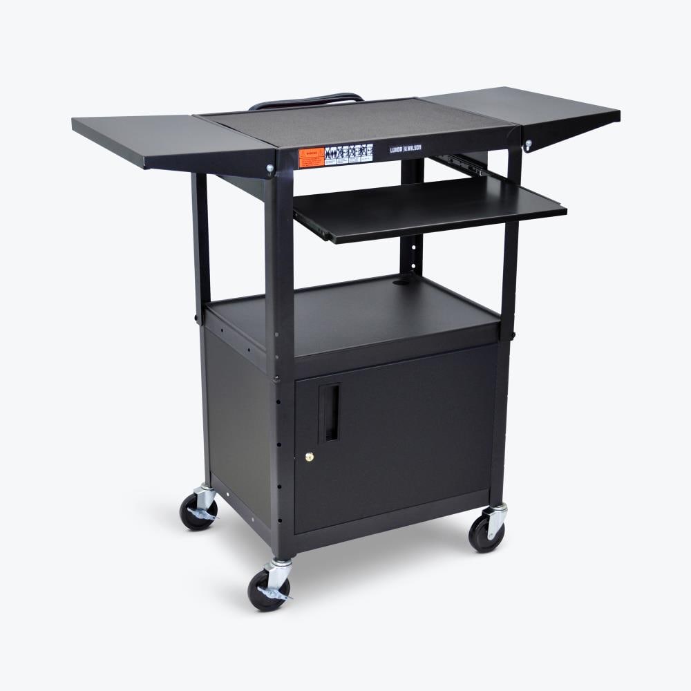Luxor - AVJ42KBCDL - 42-in 1-Drawer Cabinet Utility Cart