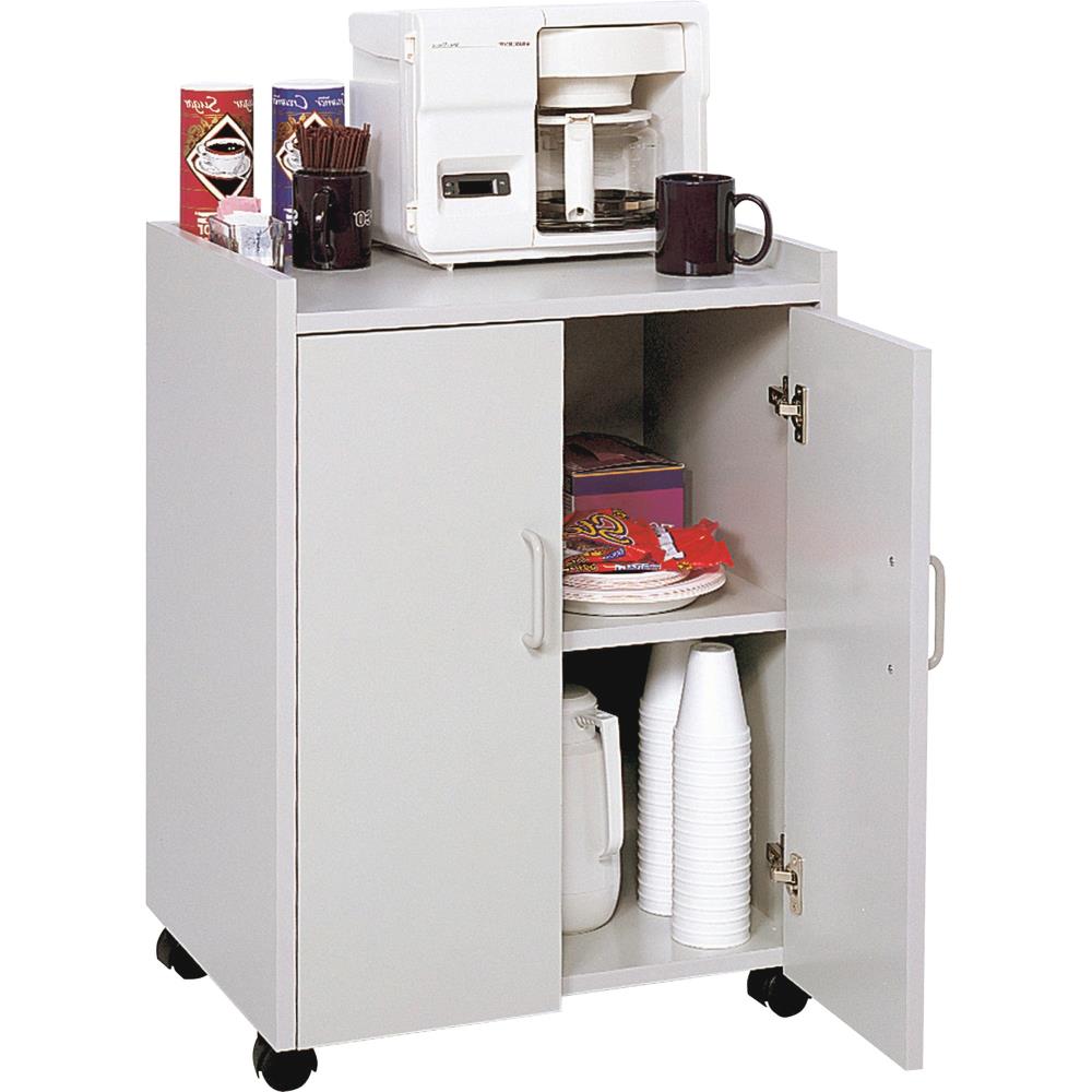 Safco - SAF8953GR - 4.5-in Cabinet Utility Cart