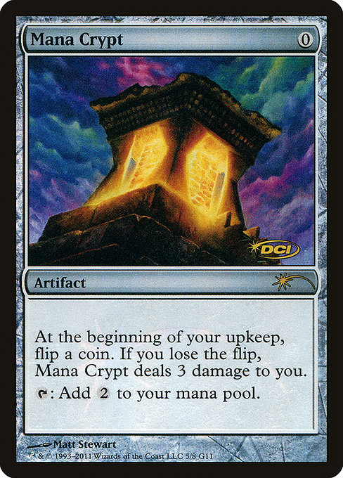 Mana Crypt - Foil DCI Judge Promo