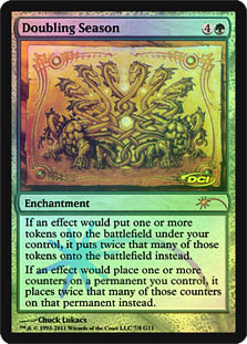 Doubling Season - Foil DCI Judge Promo