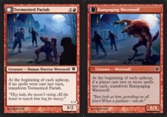 Tormented Pariah // Rampaging Werewolf