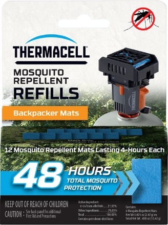 Thermacell - Backpacker Mat-Only Refills - 48 hrs.