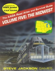 GURPS - AADA Road Atlas and Survival Guide, Volume Five: The Midwest 0795