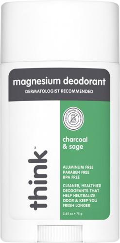 Thinksport - Magnesium Deodorant - CHARCOAL & SAGE