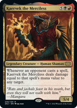 Kaervek the Merciless - Foil