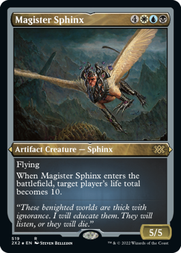 Magister Sphinx - Foil Etched