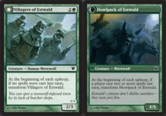 Villagers of Estwald // Howlpack of Estwald