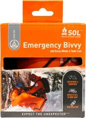 SOL - Emergency Bivvy with Rescue Whistle and Tinder Cord