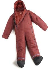 Selk'Bag - Original Recycled Wearable Sleeping Bag - BURGANDY EARTH