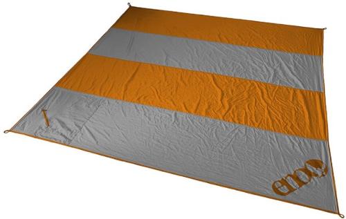 ENO - Islander Blanket - ORANGE/GREY