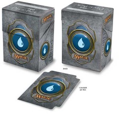 Ultra Pro Blue Mana Symbol 3 Deck Box